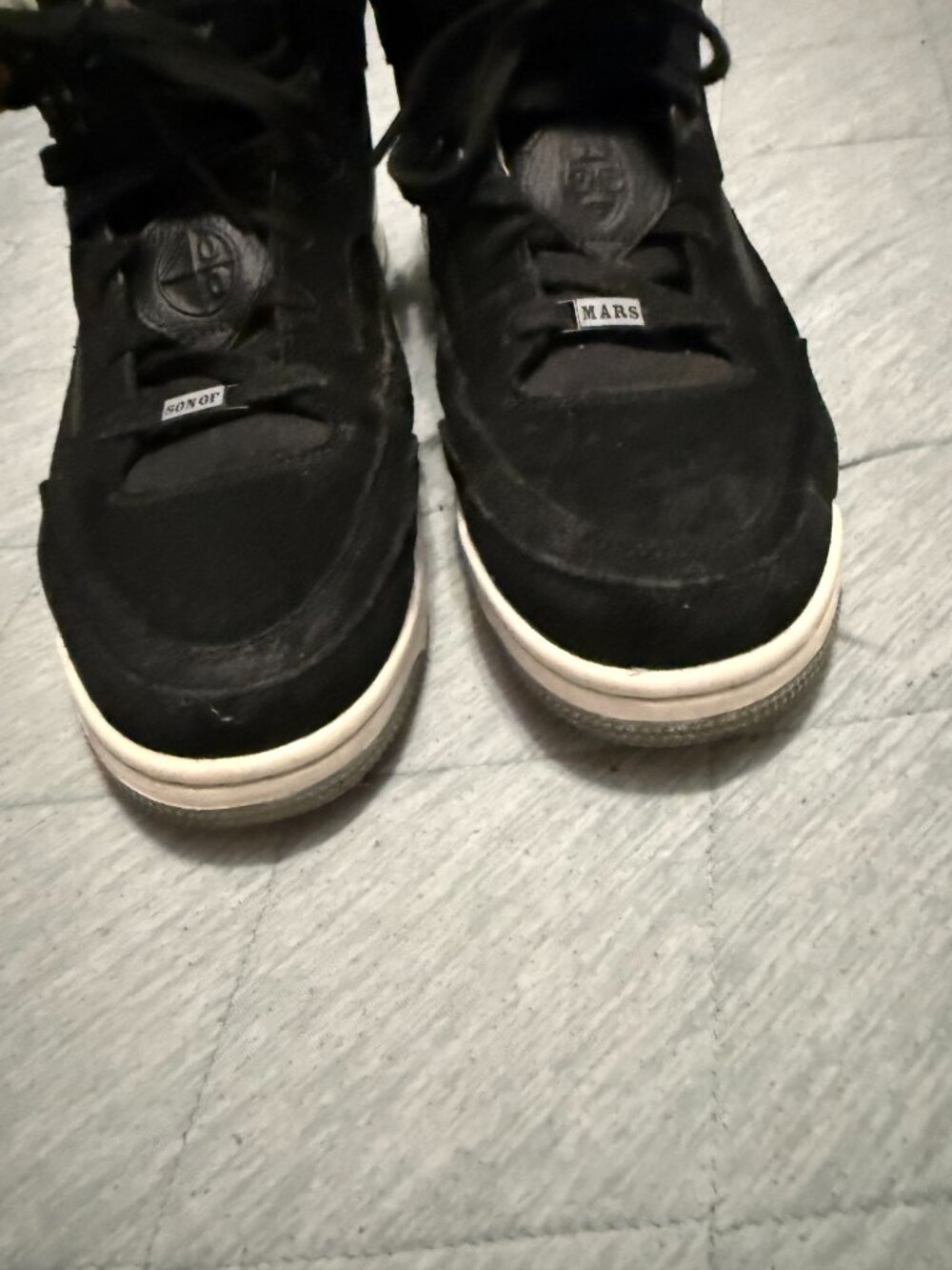 Jordan "Son of Mars" Low White/Black sz 11 - Picture 5 of 8